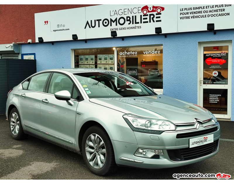 Achat voiture occasion, Auto occasion pas cher | Agence Auto Citroen C5 2.0 HDI 163 BVA6 Exclusive Gris Année 2015 Automatique Diesel